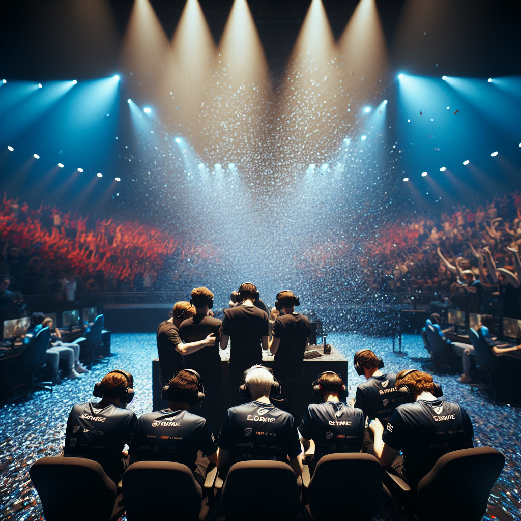 FURIA survives NRG 2-1 in Rotterdam, exhausted celebration on esports stage